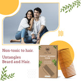 Benefits pocket wooden comb