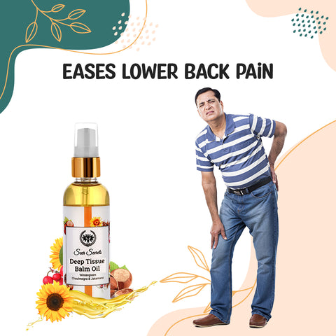 Deep Tissue Balm Oil - Quick Pain Relief Oil 100 ML