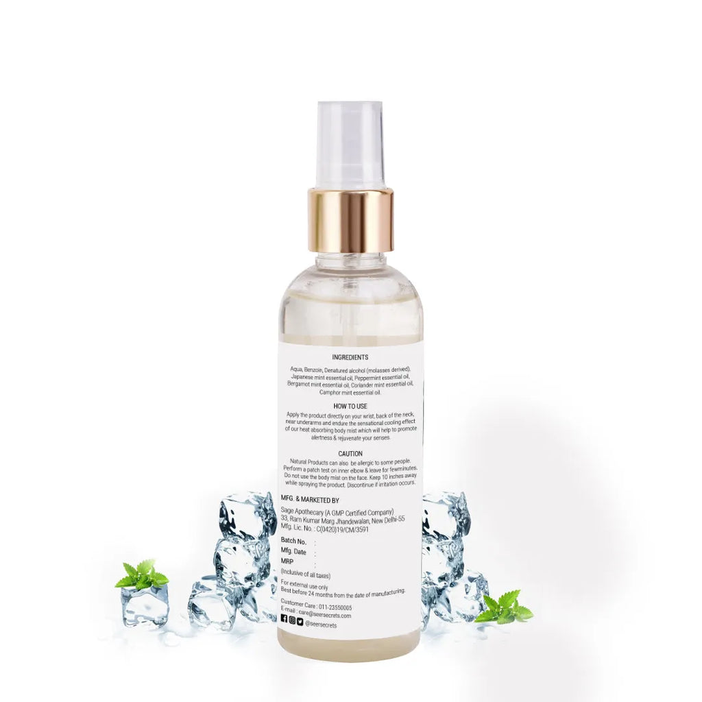 Heat Absorbing Body & Foot Mist