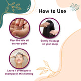 How to use restorative scalp oil