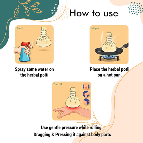 Ayurvedic Herb Healing Potli - Quick Pain Relief