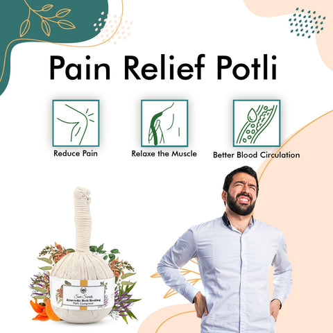 Ayurvedic Herb Healing Potli - Quick Pain Relief