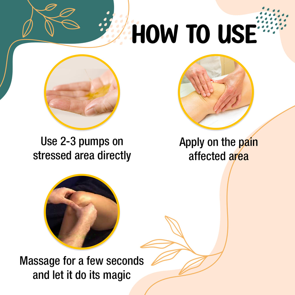 Deep Tissue Balm Oil - Quick Pain Relief Oil 100 ML