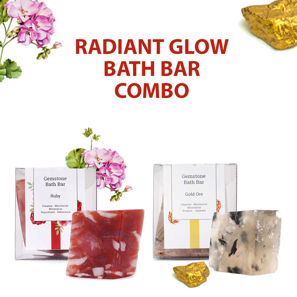 Radiant Glow Bath Bar Combo