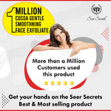 1 million customers cocoa gentle smoothing face exfoliate
