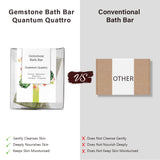 Gemstone bath bar VS Conventional Bath Bar