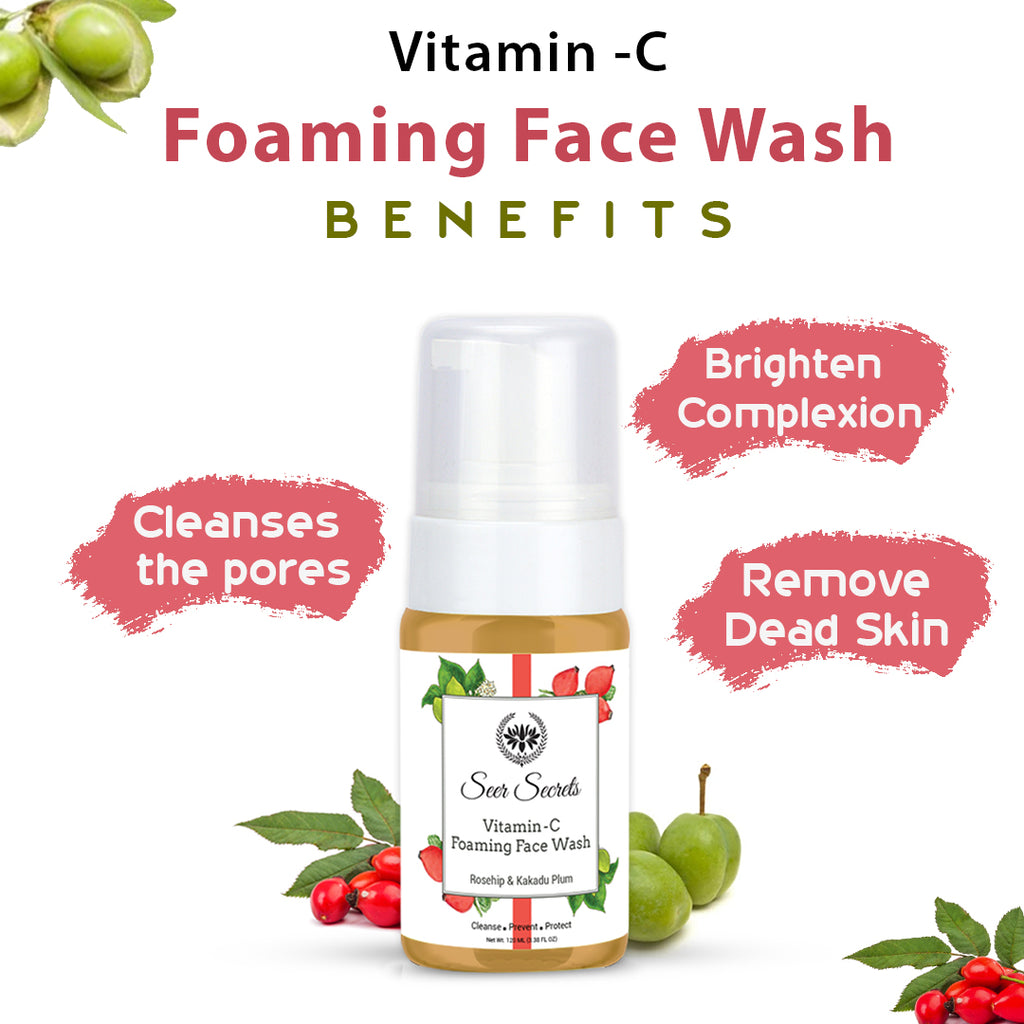 Benefits foaming face wash 