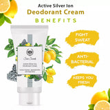 Benefits deodorant cream
