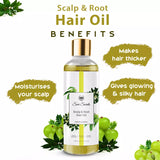 Benefits of scalp and root hair oil