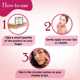 How to use blush it up lip and cheek tint