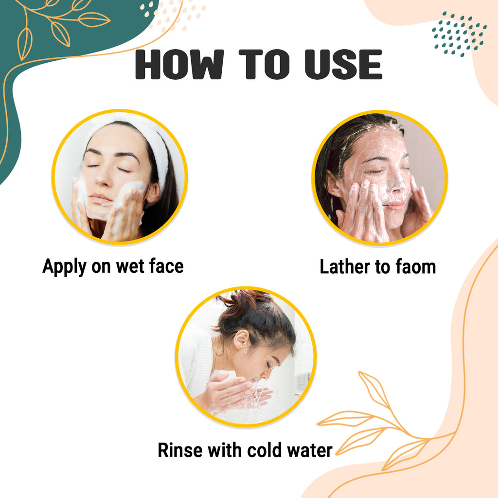 How to use sebum retarding facial cleanser