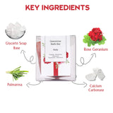 Key ingredients ruby gemstone bath bar