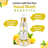 Benefits ingredients seersecrets lemon with tea tree hand wash