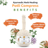 Benefits herbal healing potli compress