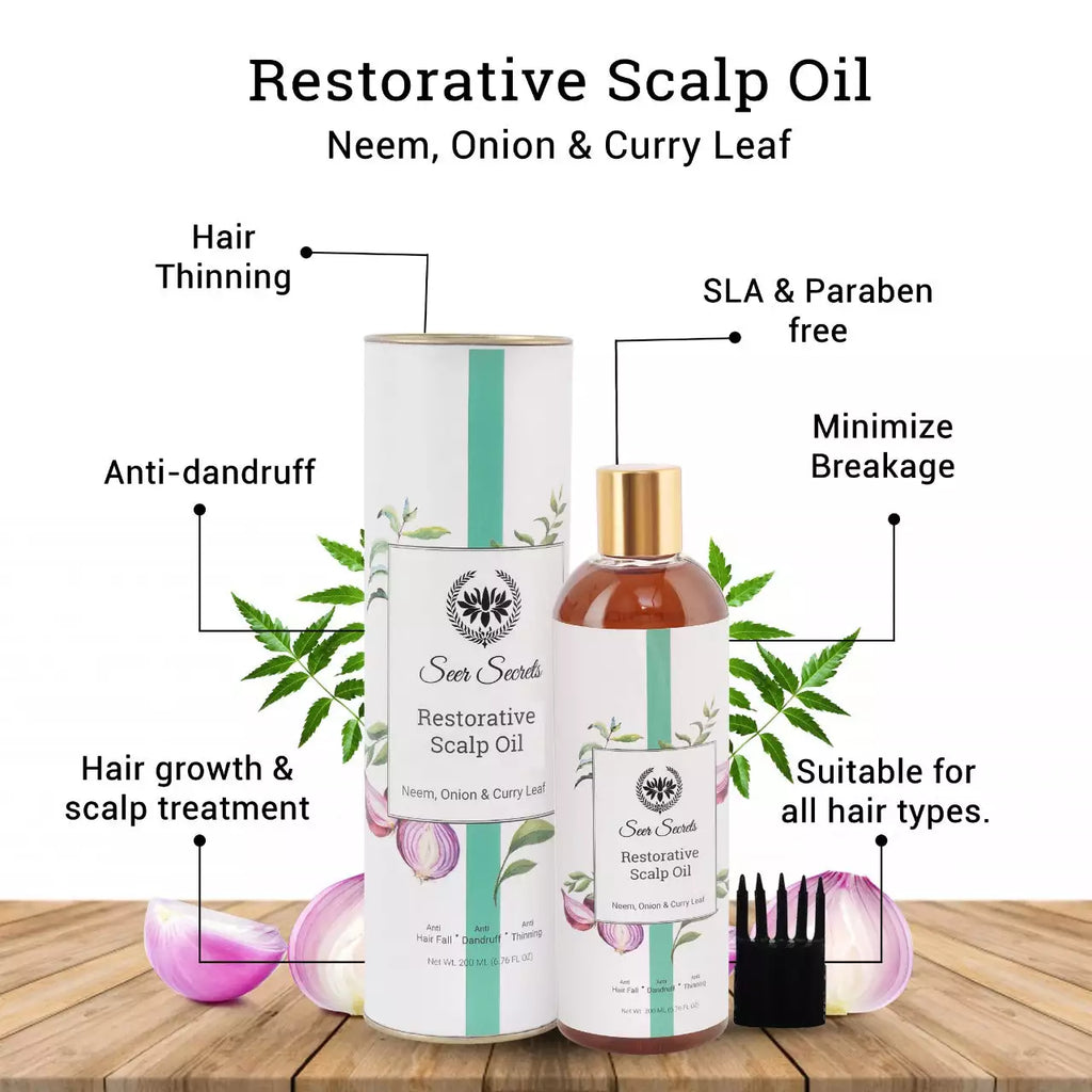 Restorative scalp oil seersecrets