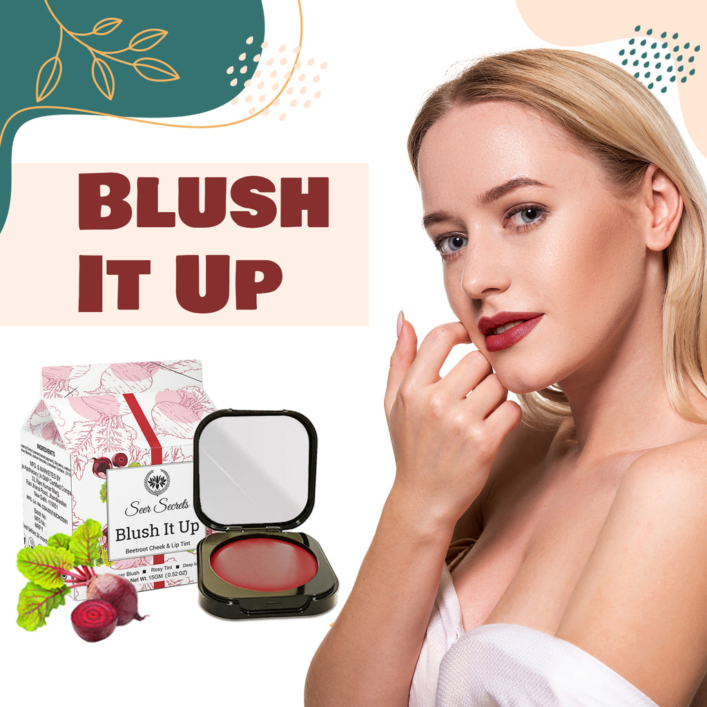 Blush It Up - Beetroot Cheek & Lip Tint, 10gm