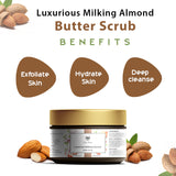 Benefits of milking almond scrub 