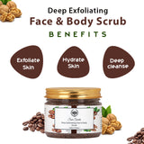 Benefits face and body scrub